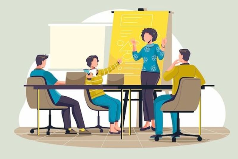 Doanh nghiệp có thể tổ chức đào tạo nhân viên theo hình thức thảo luận nội bộ